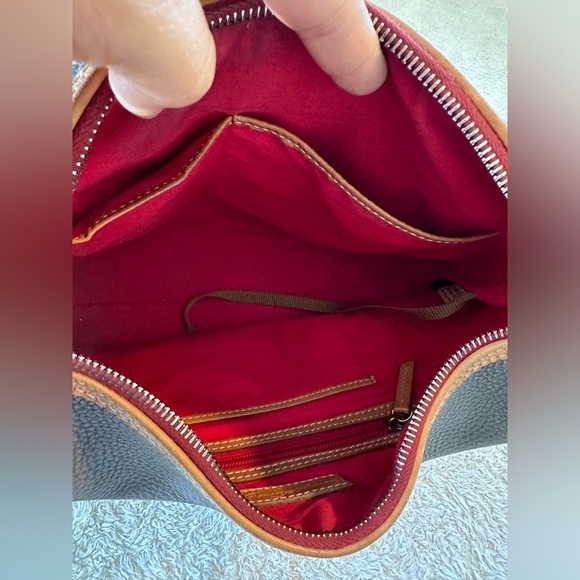 Dooney & Bourke pebbled leather gray purse - Picture 12 of 16